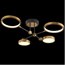 Потолочная люстра Natali Kovaltseva LED LAMPS 81102/4C BRASS BLACK