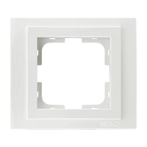 Рамка на 1 пост Mono Electric Despina жемчуг 102-250000-160