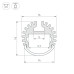 Алюминиевый профиль Arlight ARH-ROUND-D16-2000 ANOD 039217