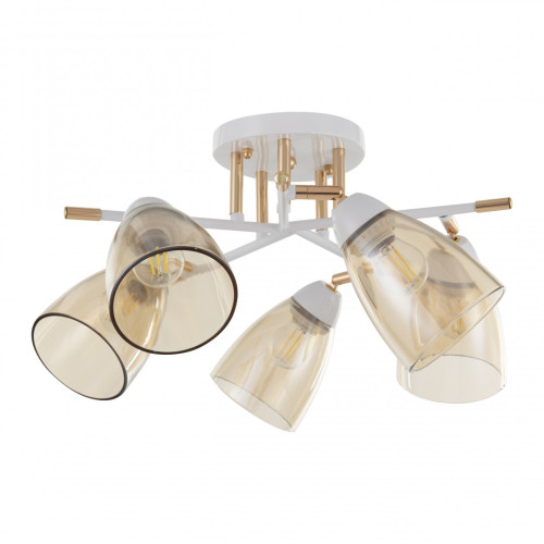 Потолочная люстра Arte Milano Amalfi 327410/5 FG+WH