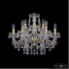 Подвесная люстра Bohemia Ivele Crystal 1409/6+3/195 G