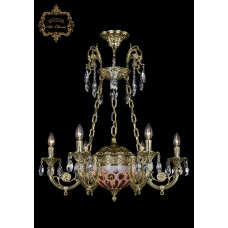 Подвесная люстра Art Classic 31.44.6.KR175SP.250IT.G.Sp.Amber.White.1E