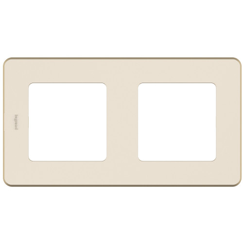 Рамка двухместная Legrand Inspiria 673941