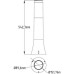Уличный светильник Horoz Орхидея 400-001-121 HRZ00002612