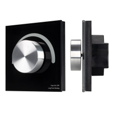 Панель Arlight Smart-P1-Dim-G-IN Black (3V, Rotary, 2.4G) 033753