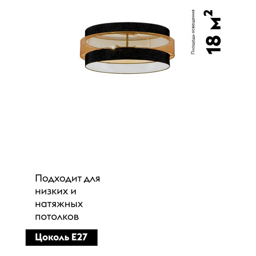 Потолочный светильник Moderli Gela V10628-6C