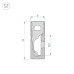 Силиконовый профиль Arlight WPH-FLEX-0616-SIDE-S9-5m FULL BLACK 045842
