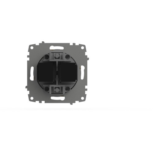 Розетка компьютерная двухместная (Cat 6) ELBI Zena Vega 609-012500-248