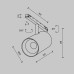 Трековый магнитный светильник Maytoni Technical Focus Led Exility X TR243-18W3K-B