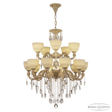 Подвесная люстра Bohemia Ivele Crystal AL79101/10+5/250/2D B WMG P1 U Line