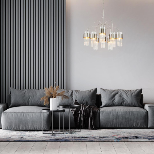 Подвесная люстра Escada Garda 656/8PL Подвесная люстра Escada Garda 656/8PL