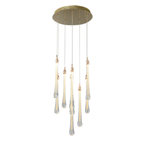 Подвесной светильник Delight Collection Teardrop OM801670-10-G