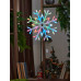 Подвесной светодиодный светильник «Снежинка» Uniel (UL-00007250) ULD-H4040-048/DTA RGB IP20 Snowflake