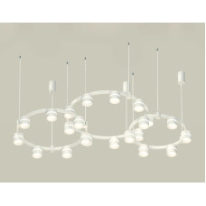 Комплект подвесного светильника Ambrella Light Techno Ring XR92082200 (A9208x3, C9241, C9236, C9231, N8444)