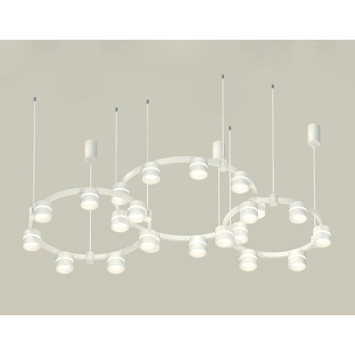 Комплект подвесного светильника Ambrella Light Techno Ring XR92082200 (A9208x3, C9241, C9236, C9231, N8444)