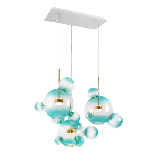 Подвесная люстра Loft IT Bolle 2027-S3 Blue