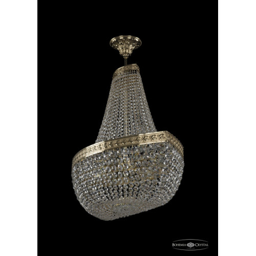 Люстра на штанге Bohemia Ivele Crystal 19283/H1/90IV G