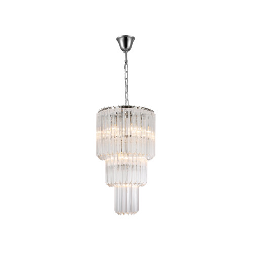 Подвесная люстра Newport Amanda 8910/C nickel М0070474