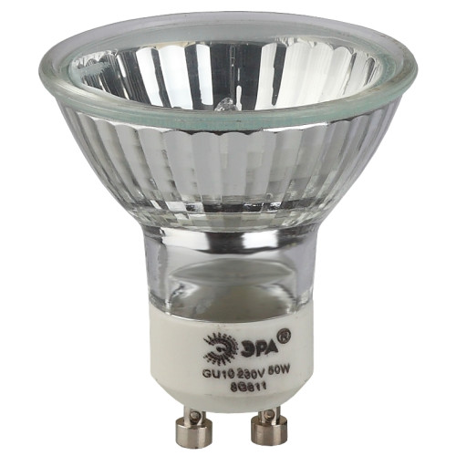 Лампа галогенная Эра GU10 35W 3000K GU10-JCDR (MR16) -35W-230V Б0051799