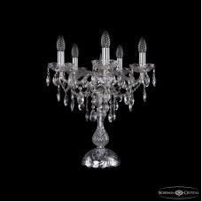 Настольная лампа Bohemia Ivele Crystal 1415L/5/141-47 Ni