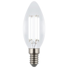 Лампа светодиодная филаментная Uniel LED-C35-4W/4000K/E14/CL GLY01TR UL-00011937