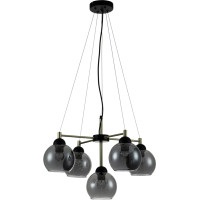 Подвесная люстра Indigo Grappoli 11029/5P Black V000215