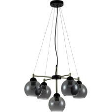 Подвесная люстра Indigo Grappoli 11029/5P Black V000215