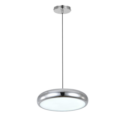 Подвесной светильник Escada Iris 10304/1LED Black/Chrome Подвесной светильник Escada Iris 10304/1LED Black/Chrome