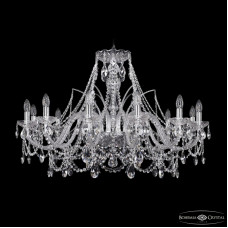 Подвесная люстра Bohemia Ivele Crystal 1411/12/360 Ni