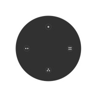 Пульт Arlight SMART-801-22-4G-4SC-SH Black (3V, Magnet, 2.4G) 046481
