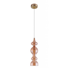 Подвесной светильник Crystal Lux Iris SP1 A Amber