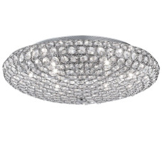 Потолочный светильник Ideal Lux King PL9 Cromo 073255
