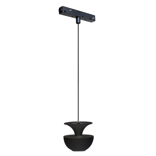 Трековый магнитный светильник iLedex Vision SMART 4822-012-D80-6W-38DG-BK