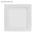 Встраиваемый светодиодный светильник Arlight DL-192x192M-18W Warm White 020134