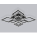 Потолочная люстра Ambrella Light Acrylica Original FA8912