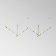 Основание Long двухуровневое на жестких подвесах для трековых светильников Maytoni Technical Flarity TFC-Flar-L02-BS