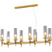 Подвесная люстра Illumico IL5177-8LLS-29 BRASS TUBO