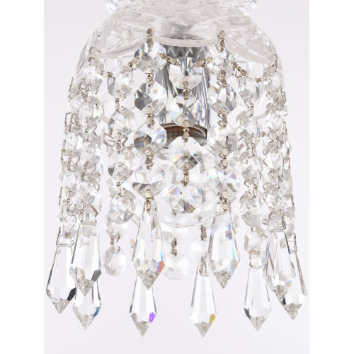 Подвесной светильник Bohemia Ivele Crystal 14781P/11 Ni Drops Подвесной светильник Bohemia Ivele Crystal 14781P/11 Ni Drops