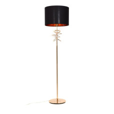 Торшер Lumina Deco Milari LDF 5530 F.GD+BK