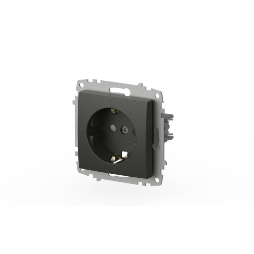 Розетка с заземлением и защитой от детей ELBI Zena Vega 609-011100-243