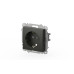 Розетка с заземлением и защитой от детей ELBI Zena Vega 609-011100-243