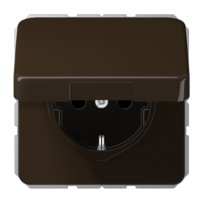Розетка штепсельная Schuko Jung CD1520BFKLBR