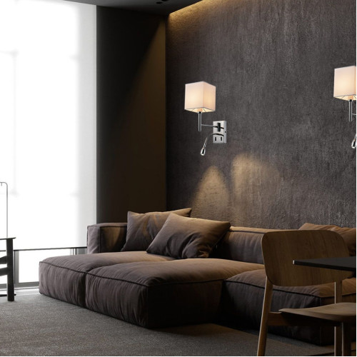 Бра Lumien Hall Torno LH1059/1W-NK-WT