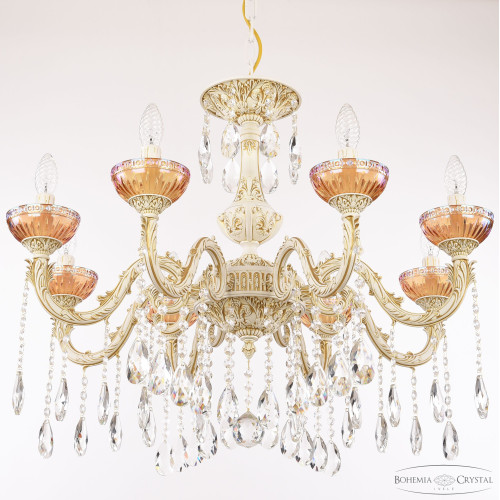 Подвесная люстра Bohemia Ivele Crystal AL79101/8/250 A WMG P Shampan/M-1G