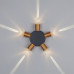 Уличный настенный светильник Lightstar Dito 380653