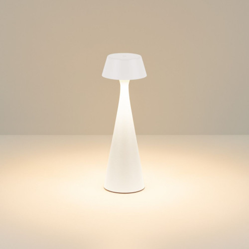 Настольная лампа с аккумулятором Arlight SP-TOMMY-TAB-2W Warm3000-MIX (WH, 154 deg) (IP54 Металл) 058565
