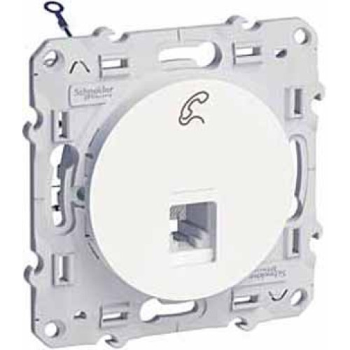 Розетка телефонная RJ12 Schneider Electric Odace S52R497