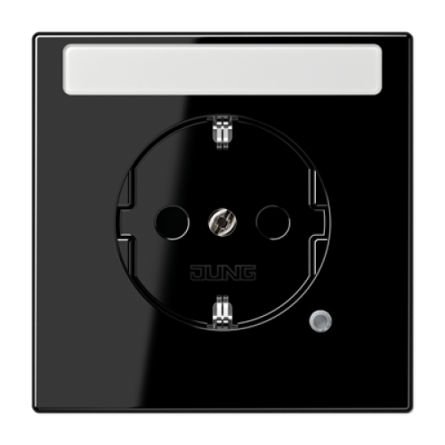 Розетка Schuko с индикатором режима работы Jung LS1520NAKOSW