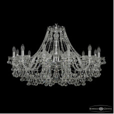Подвесная люстра Bohemia Ivele Crystal 1409/12/360 Ni