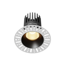 Встраиваемый светильник Maytoni Dip DL121-15W-2.7K-TRS-B